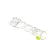Blazing Blue Glass Honeycomb Screen Bat - 420 Science - The most trusted online smoke shop.