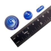Blue Terp Slurper Pill & Marble Set | Dab Accessories | 420 Science
