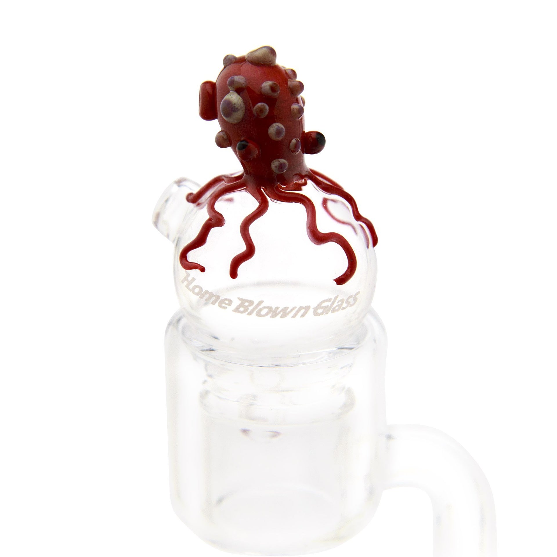 Home Blown Glass Bubble Carb Cap - Turtle - 420 Science - The most trusted online smoke shop.