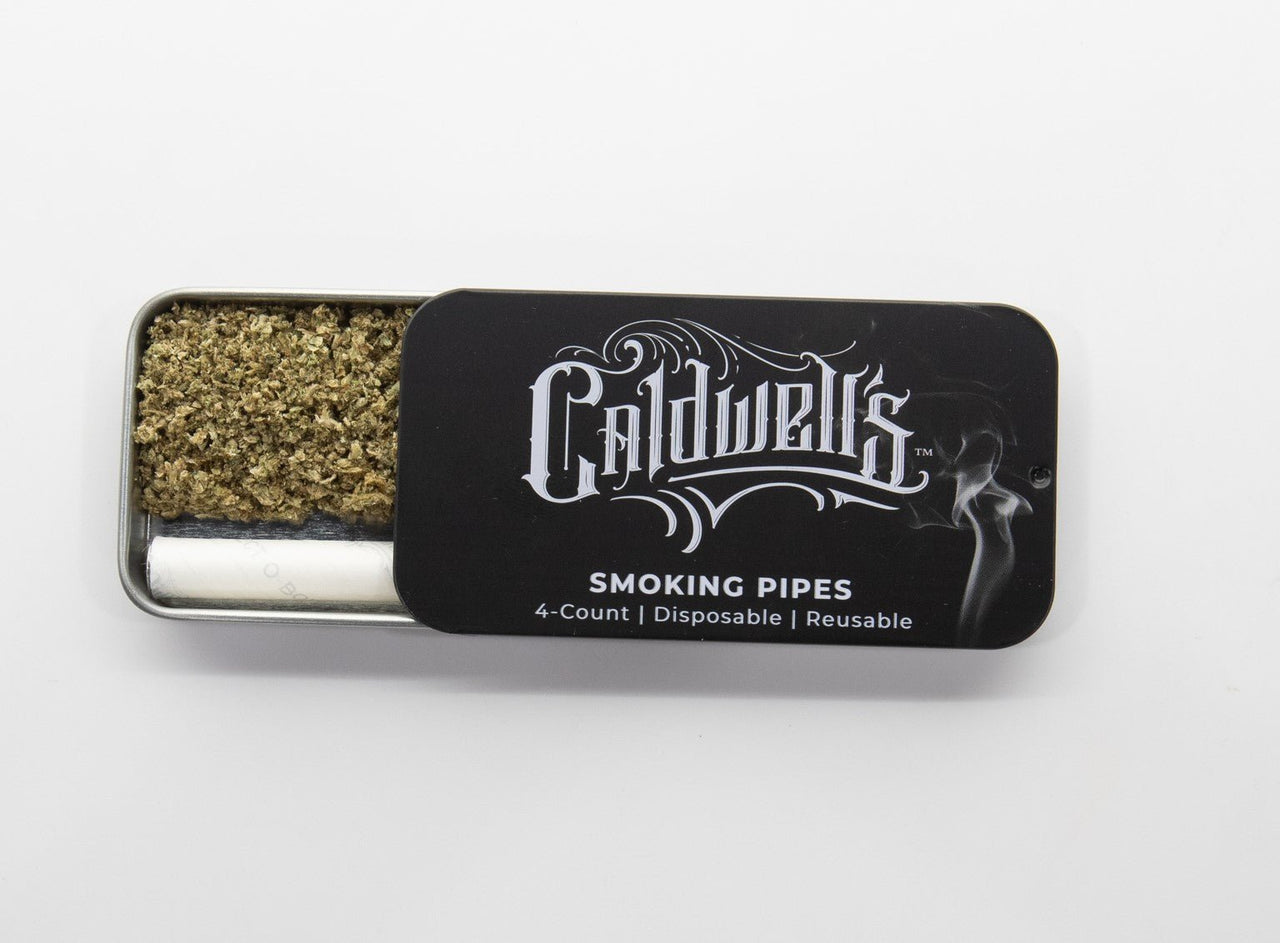 Caldwell’s One Hitter Slider Tin 4-Pack | Kit/Package | 420 Science