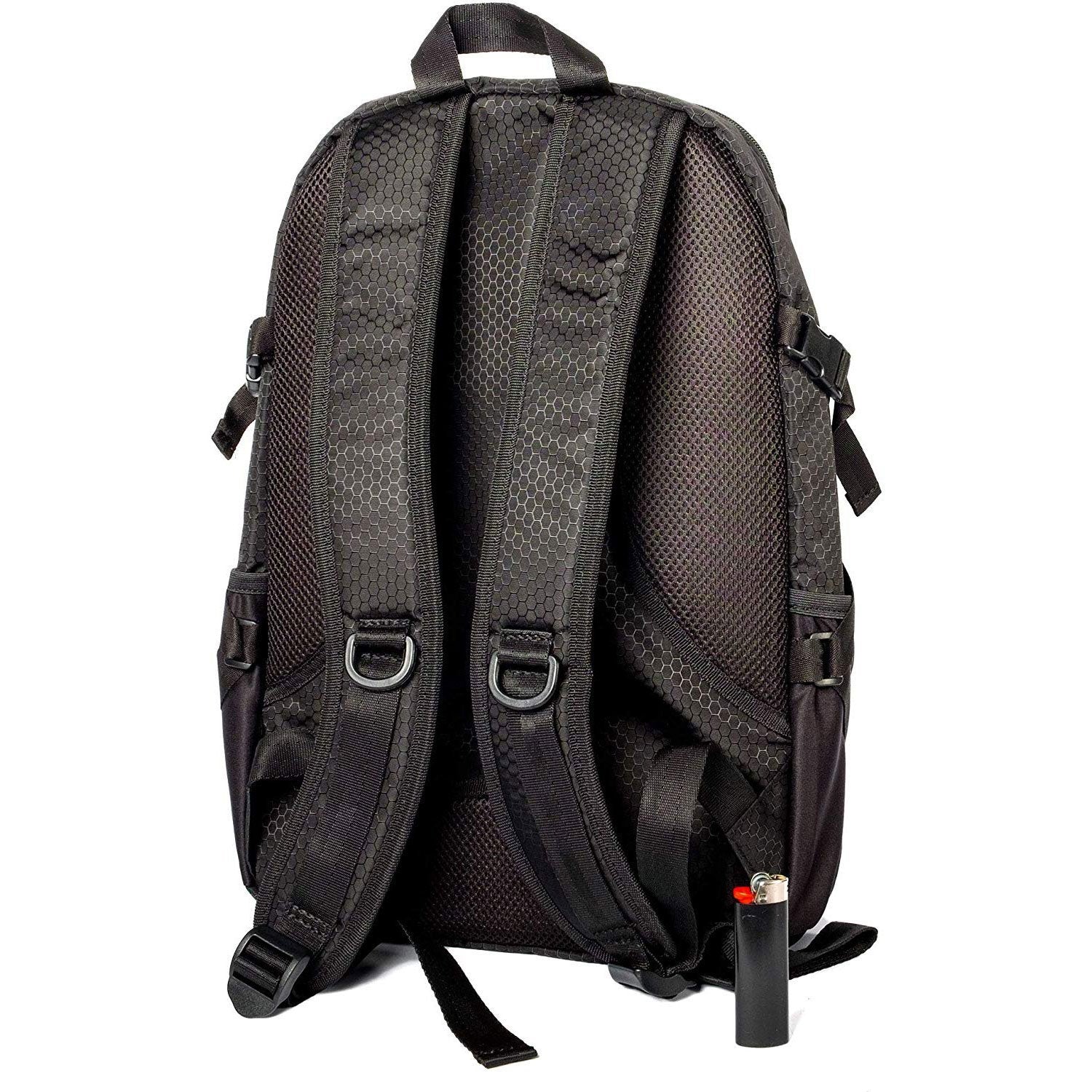 Cali Bags Smell Proof Backpack w/Combo Lock & Color Accents - 420 Science - The most trusted online smoke shop.