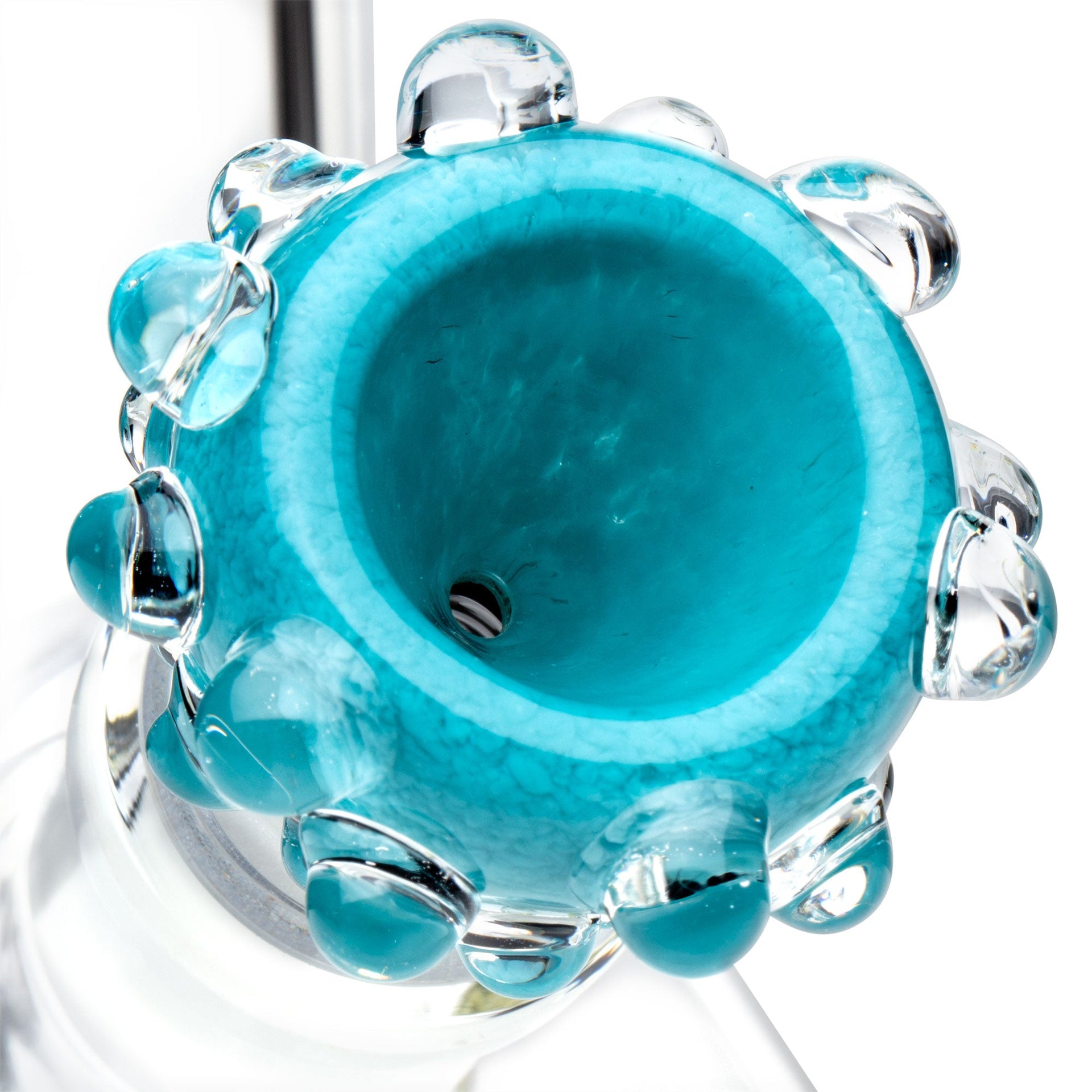 Color Bubble Bowl w/Clear Marbles | Bong Bowls | 420 Science