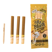 DaySavers Fill-A-Blunts Pre-Rolled Blunt Tubes w/ Wood Tips - Pack of 3 | TP-Blunt Wraps | 420 Science