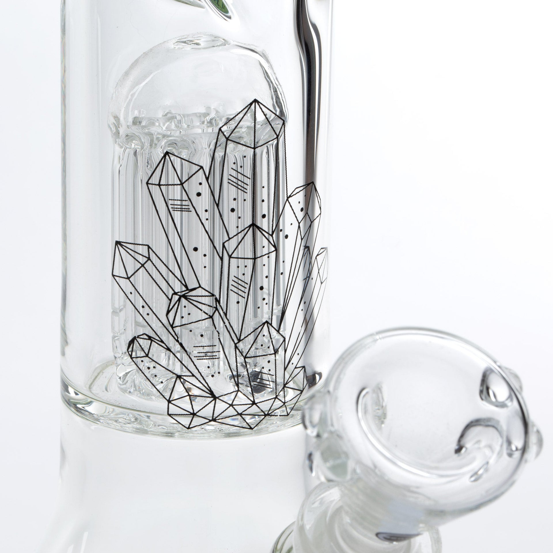 Envy Glass 16in Beaker Bong w/10 Arm Perc - Peacock Blue | Bongs & Water Pipes | 420 Science