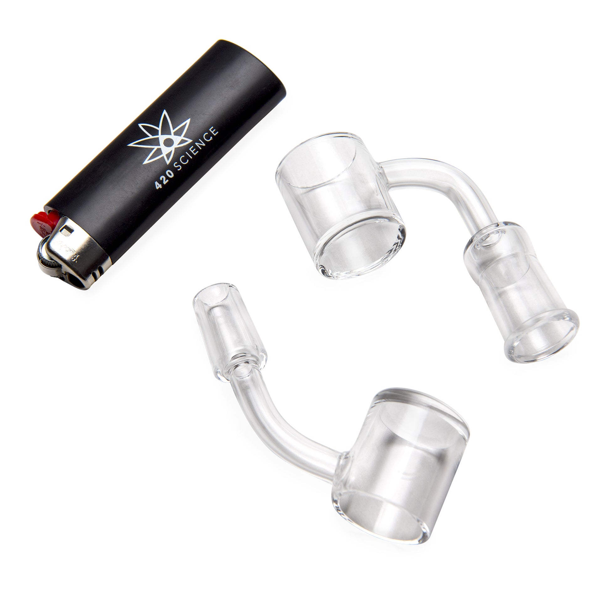 XL Flat Top Thick Bottom Quartz Bucket Banger 14mm - 420 Science - The most trusted online smoke shop.