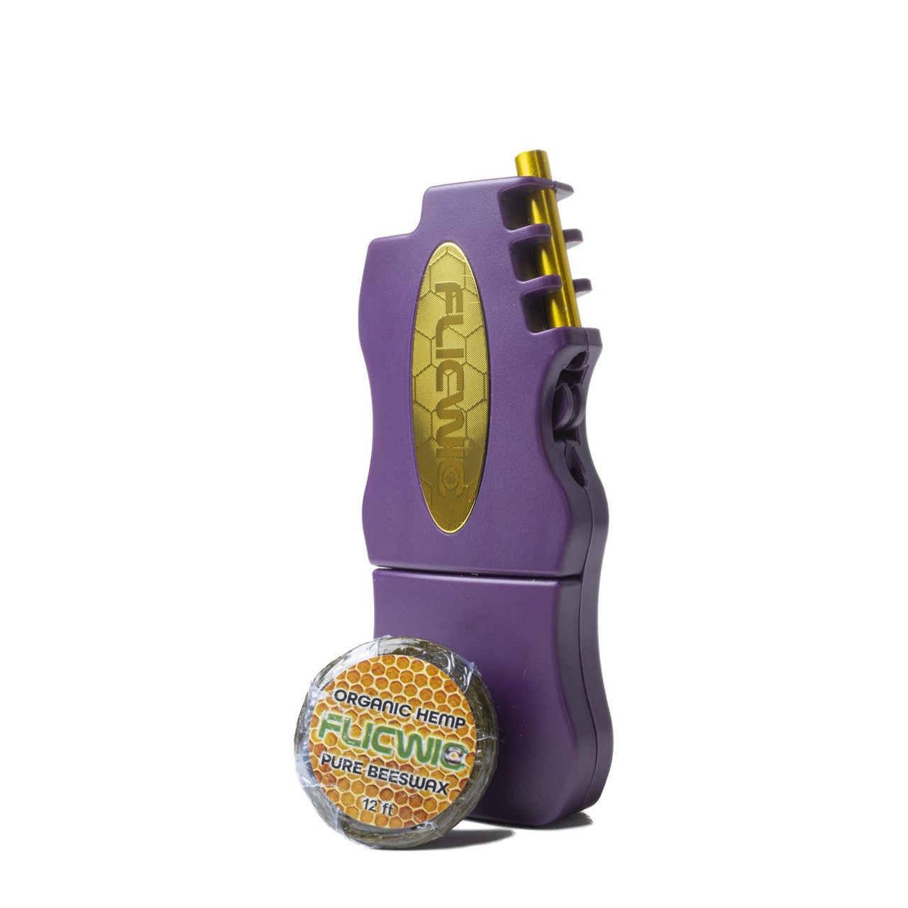 FlicWic Hemp Wick Dispenser Lighter Sleeve w/12ft Spool - 420 Science - The most trusted online smoke shop.