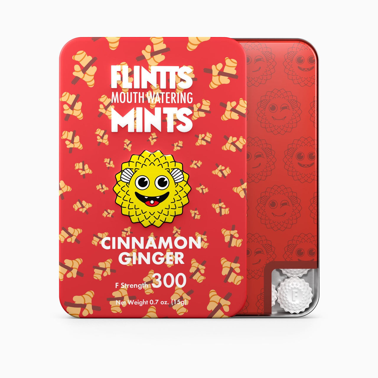 Flintts Mouthwatering Mints Cinnamon Ginger 3-Pack | Mints | 420 Science