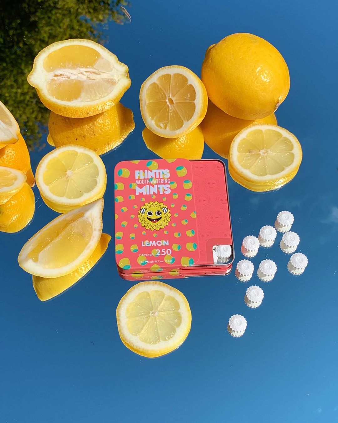 Flintts Mouthwatering Mints Lemon 3-Pack | Mints | 420 Science
