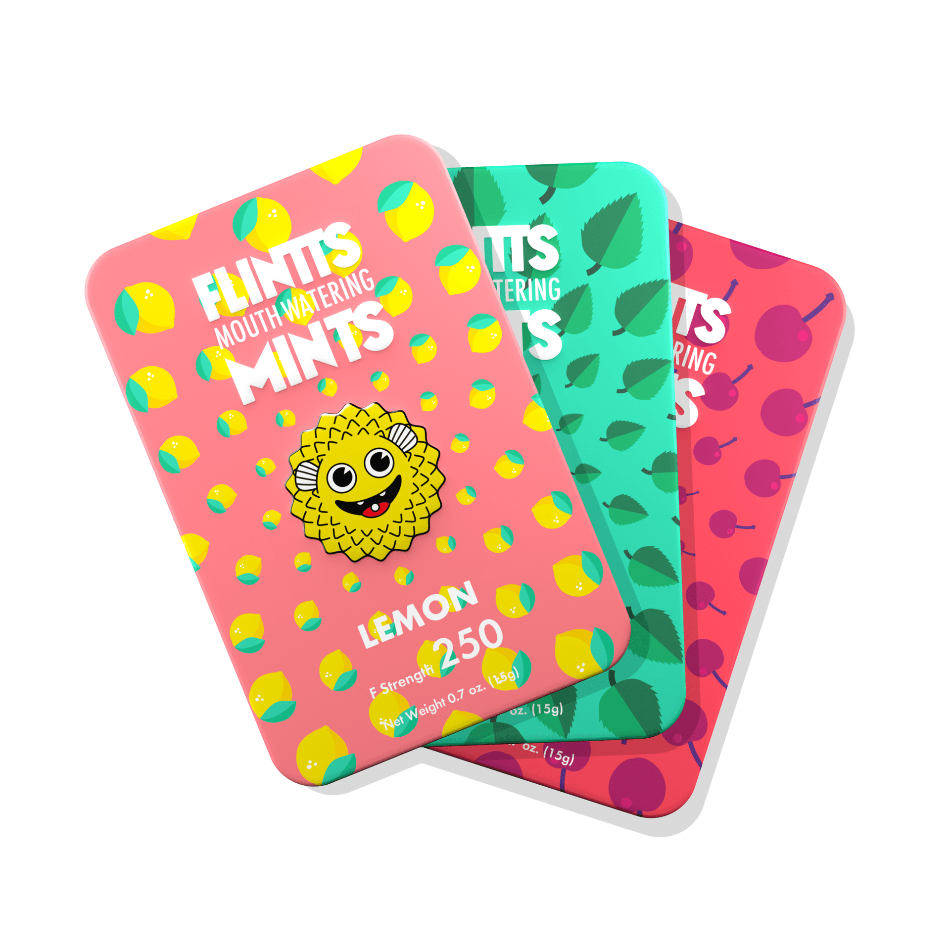 Flintts Mouthwatering Mints Variety 3-Pack | Mints | 420 Science