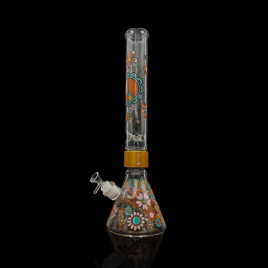 FLOWER POWER BEAKER SINGLE STACK | | 420 Science