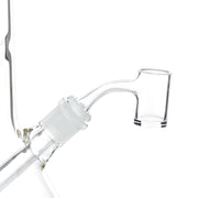 Full Weld Seamless Beveled Flat Top Thick Bottom Quartz Banger | Quartz Bangers | 420 Science