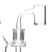 Full Weld Seamless Beveled Flat Top Thick Bottom Quartz Banger | Quartz Bangers | 420 Science
