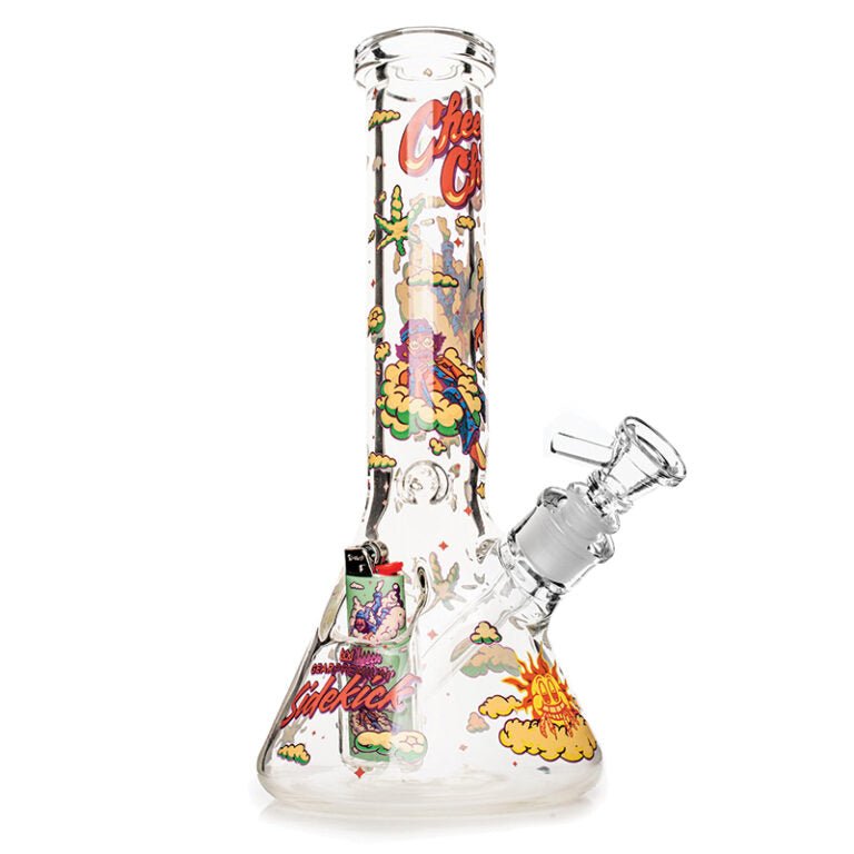 Gear Premium x Cheech & Chong Sidekick 12in Beaker Bong - Limited Edition | TP-Bongs | 420 Science