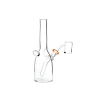 GMay Glass Amber Purple Sake Bottle Dab Rig | Dab Rigs | 420 Science
