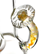 GMay Glass Orange & Fumed Sake Bottle Dab Rig | Dab Rigs | 420 Science