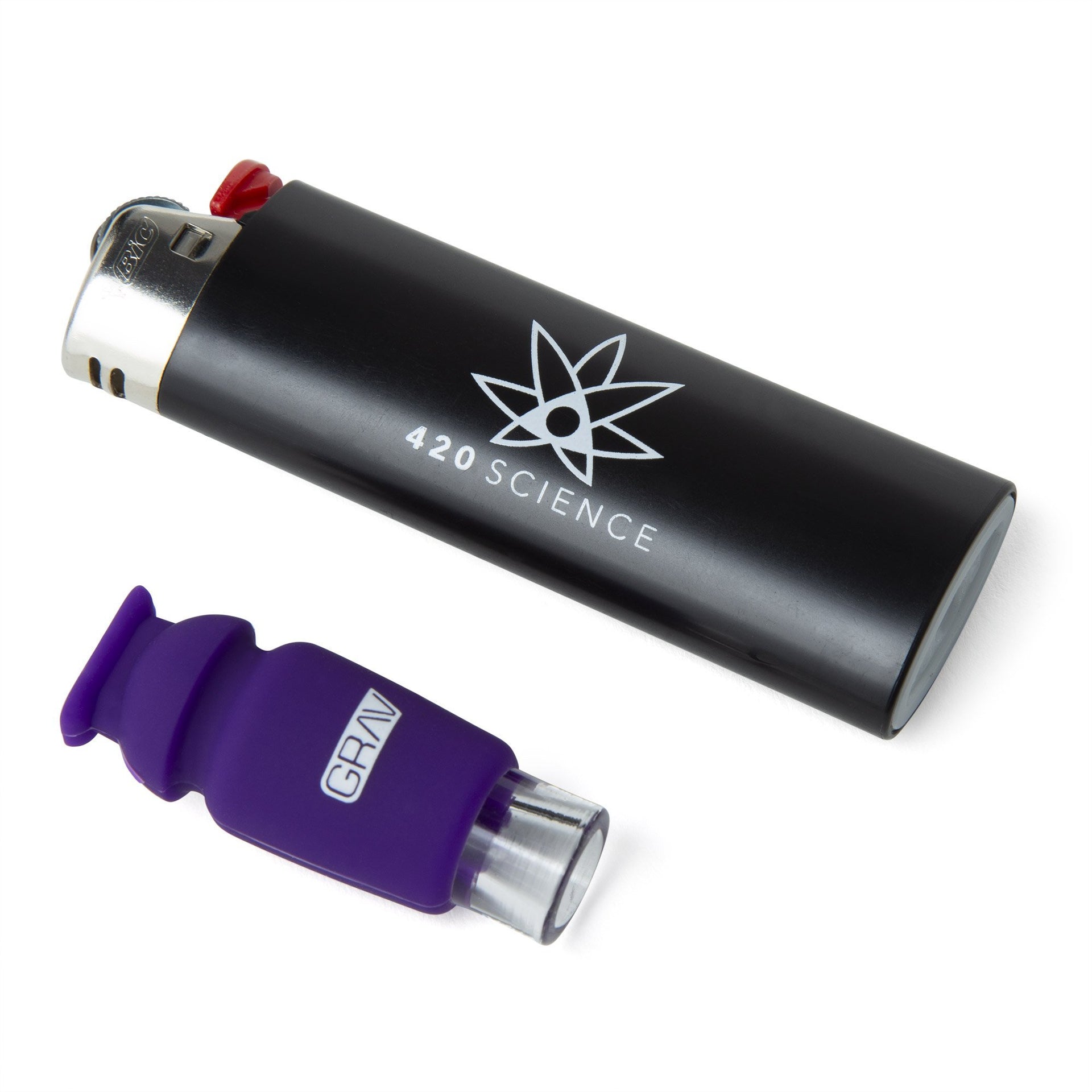 GRAV 1.5in Glass Filter Tip / Bowl / Taster w/Silicone Cap - 420 Science - The most trusted online smoke shop.