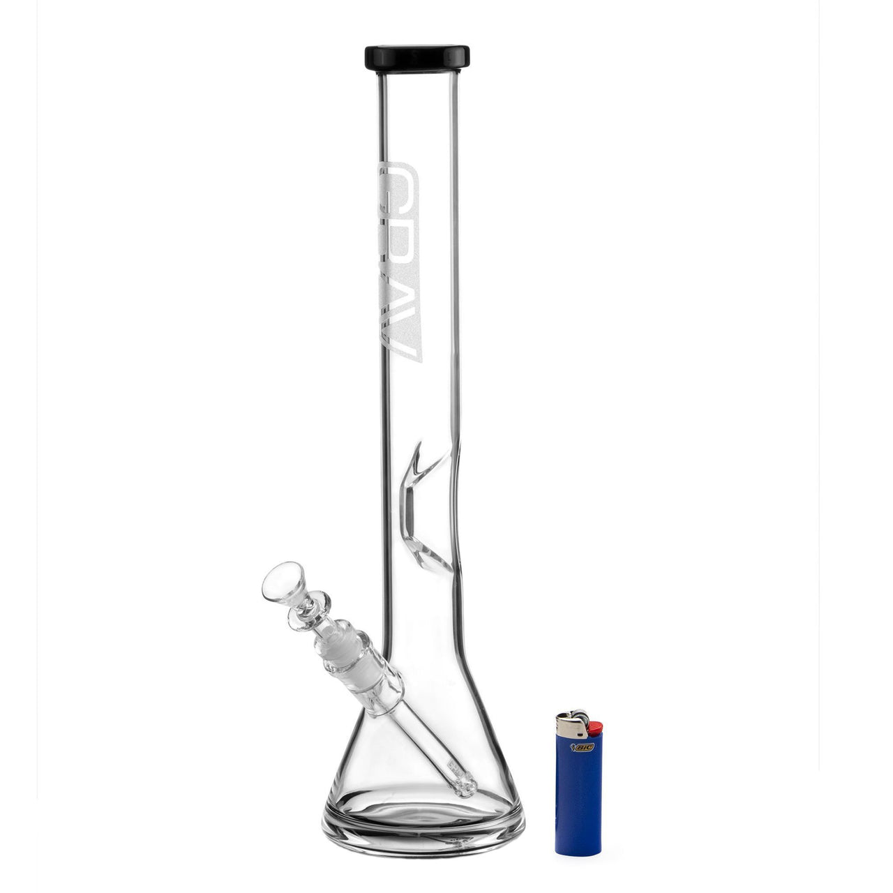 16 inch beaker bong and lighter