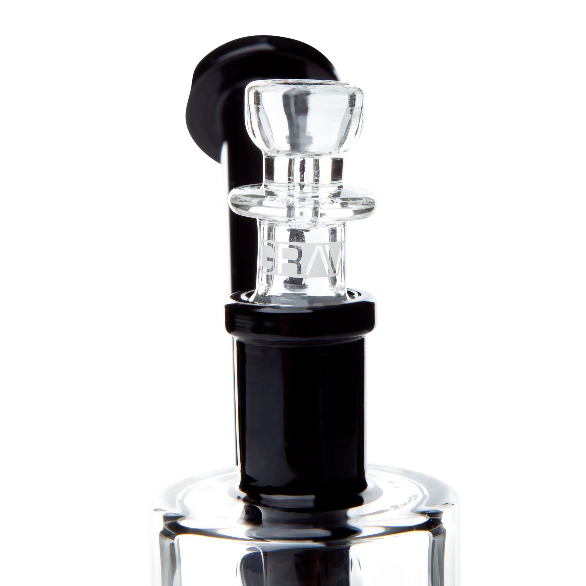 GRAV 7in Upright Bubbler - Black