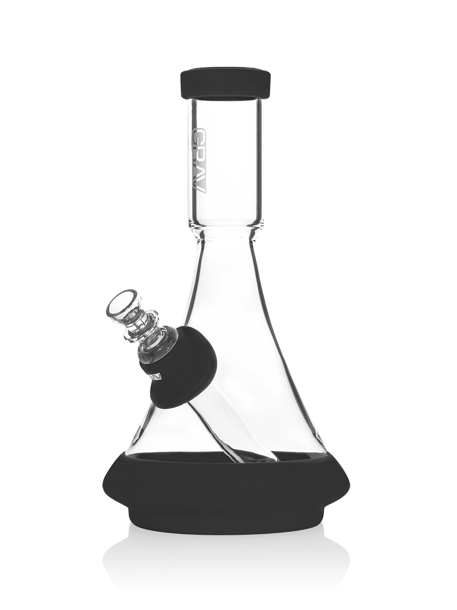 GRAV Small Beaker Bong w/Black Accents / $ 119.99 at 420 Science