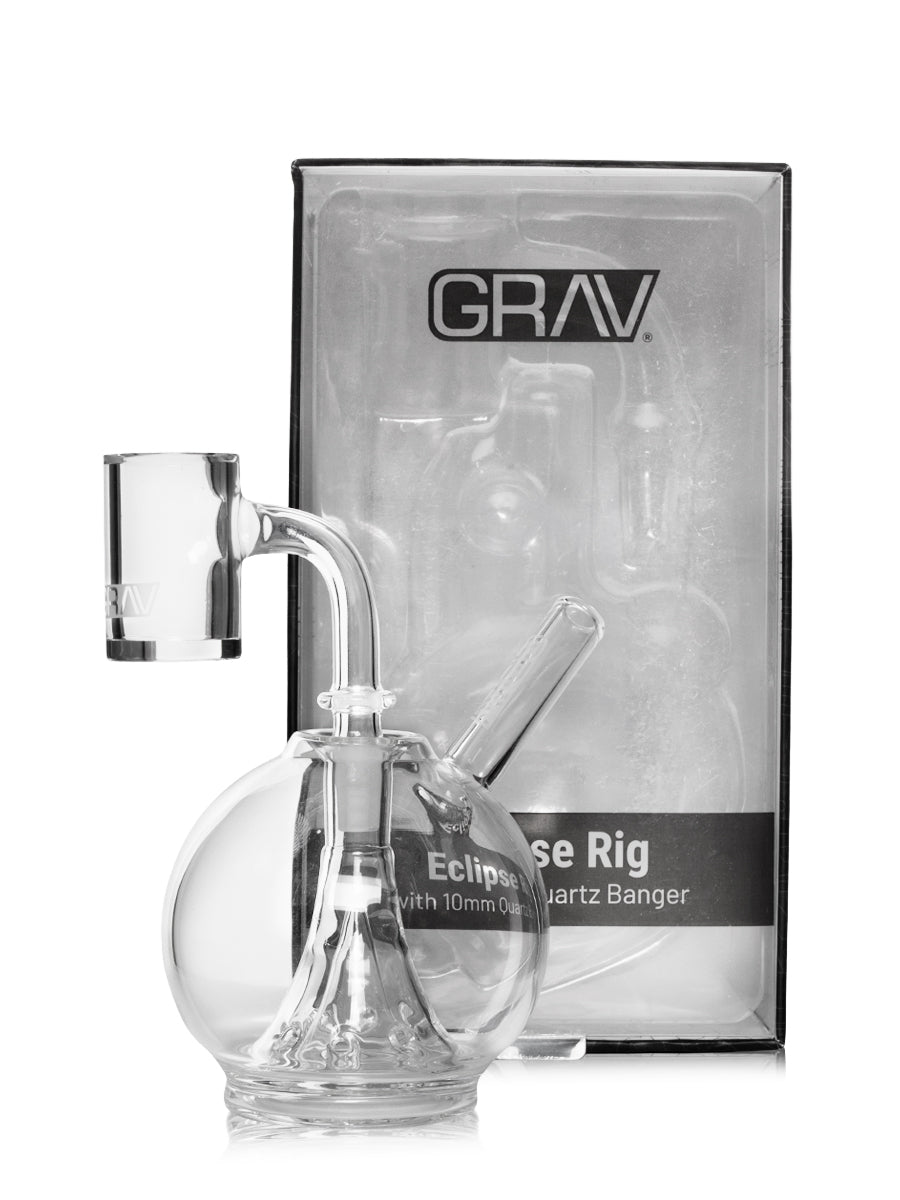 GRAV® Eclipse Rig - Clear | Water Pipes | 420 Science