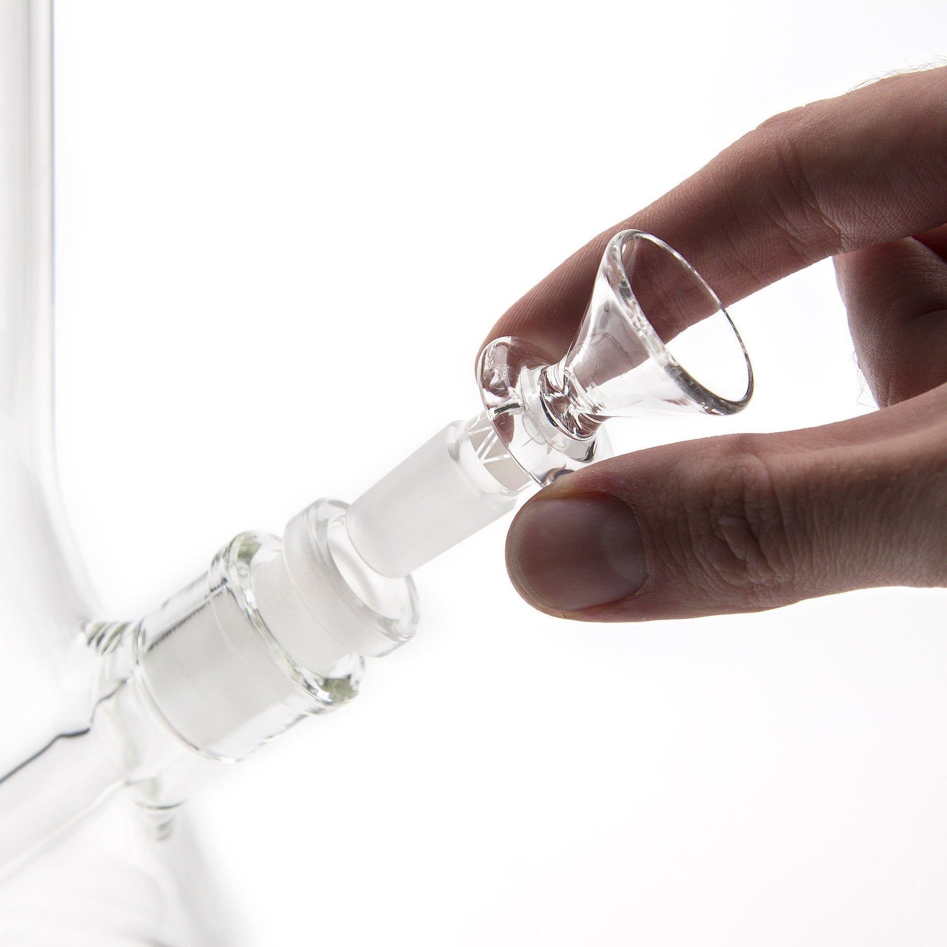 GRAV 12in Beaker Water Pipe - Clear - 420 Science - The most trusted online smoke shop.