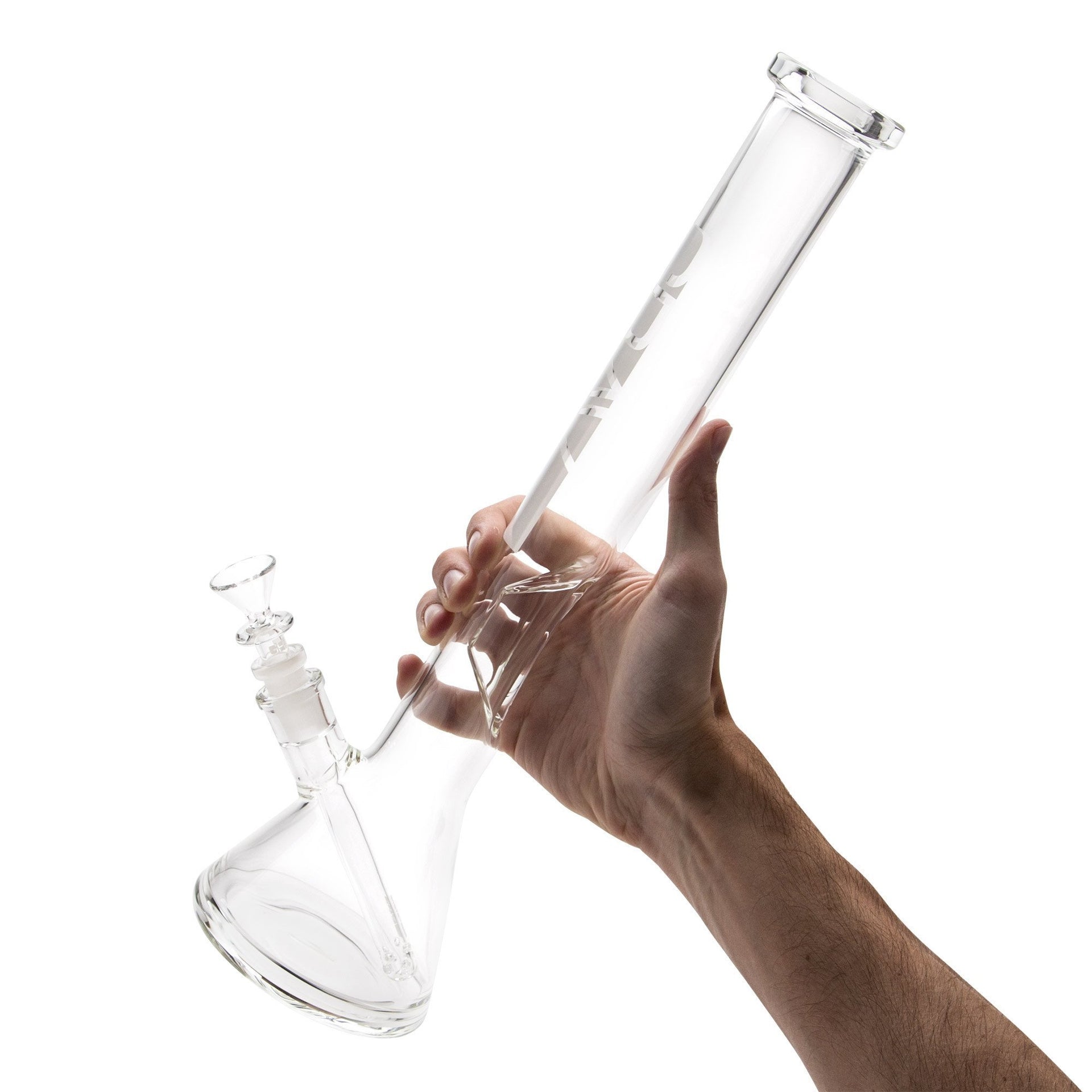 GRAV 16in Beaker Water Pipe - Clear - 420 Science - The most trusted online smoke shop.