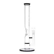 GRAV 16in Flare Water Pipe w/ Honey Comb Disc - Black - 420 Science - The most trusted online smoke shop.