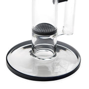 GRAV 16in Flare Water Pipe w/ Honey Comb Disc - Black - 420 Science - The most trusted online smoke shop.