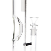 GRAV 16in Flare Water Pipe w/ Honey Comb Disc - Black - 420 Science - The most trusted online smoke shop.