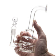GRAV 5.5in Circuit Rig - Clear - 420 Science - The most trusted online smoke shop.