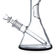 GRAV 8in Beaker Water Pipe w/ Fixed Downstem - Black - 420 Science - The most trusted online smoke shop.