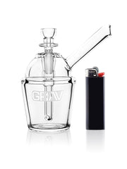 GRAV® Slush Cup Pocket Bubbler - Clear | | 420 Science