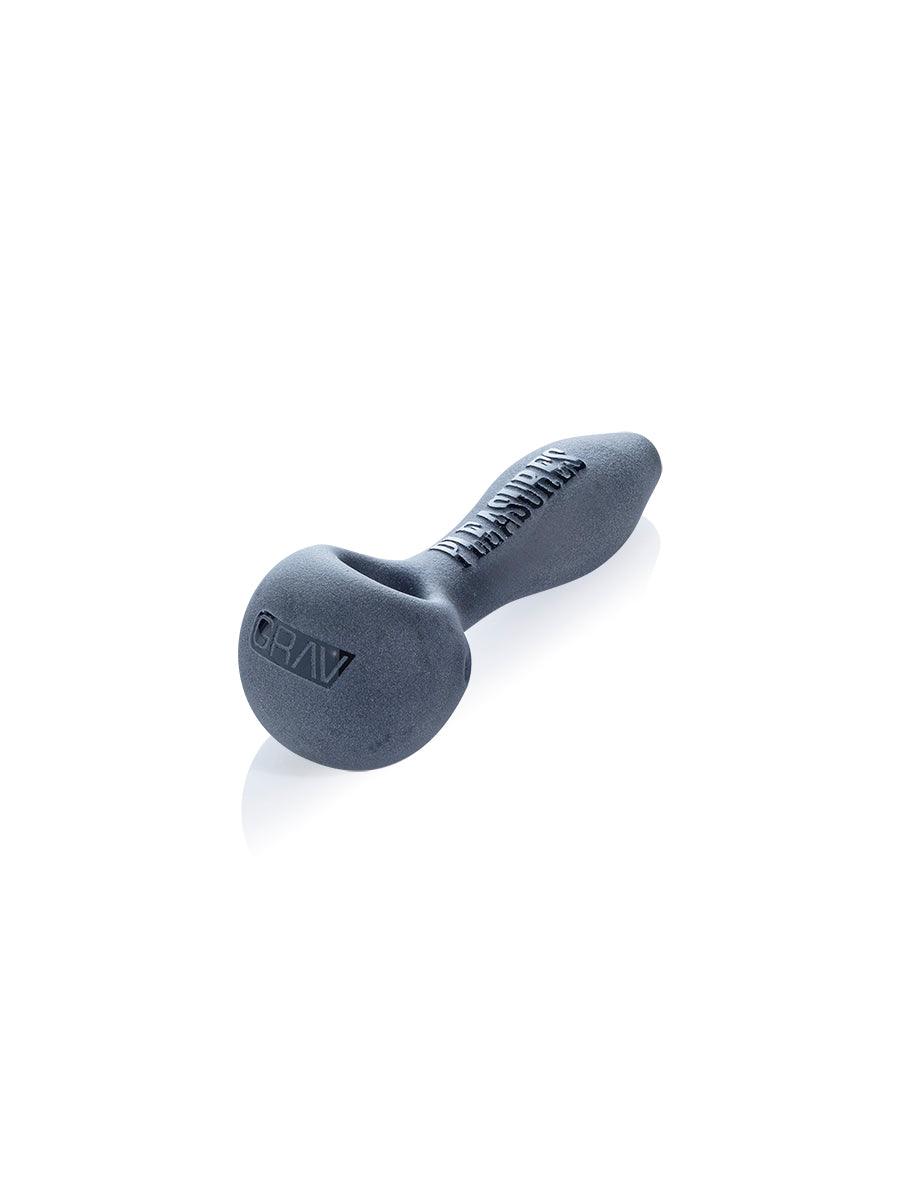GRAV® Working from Home Sandblasted Spoon | PS-Dry Pipes - Flower | 420 Science
