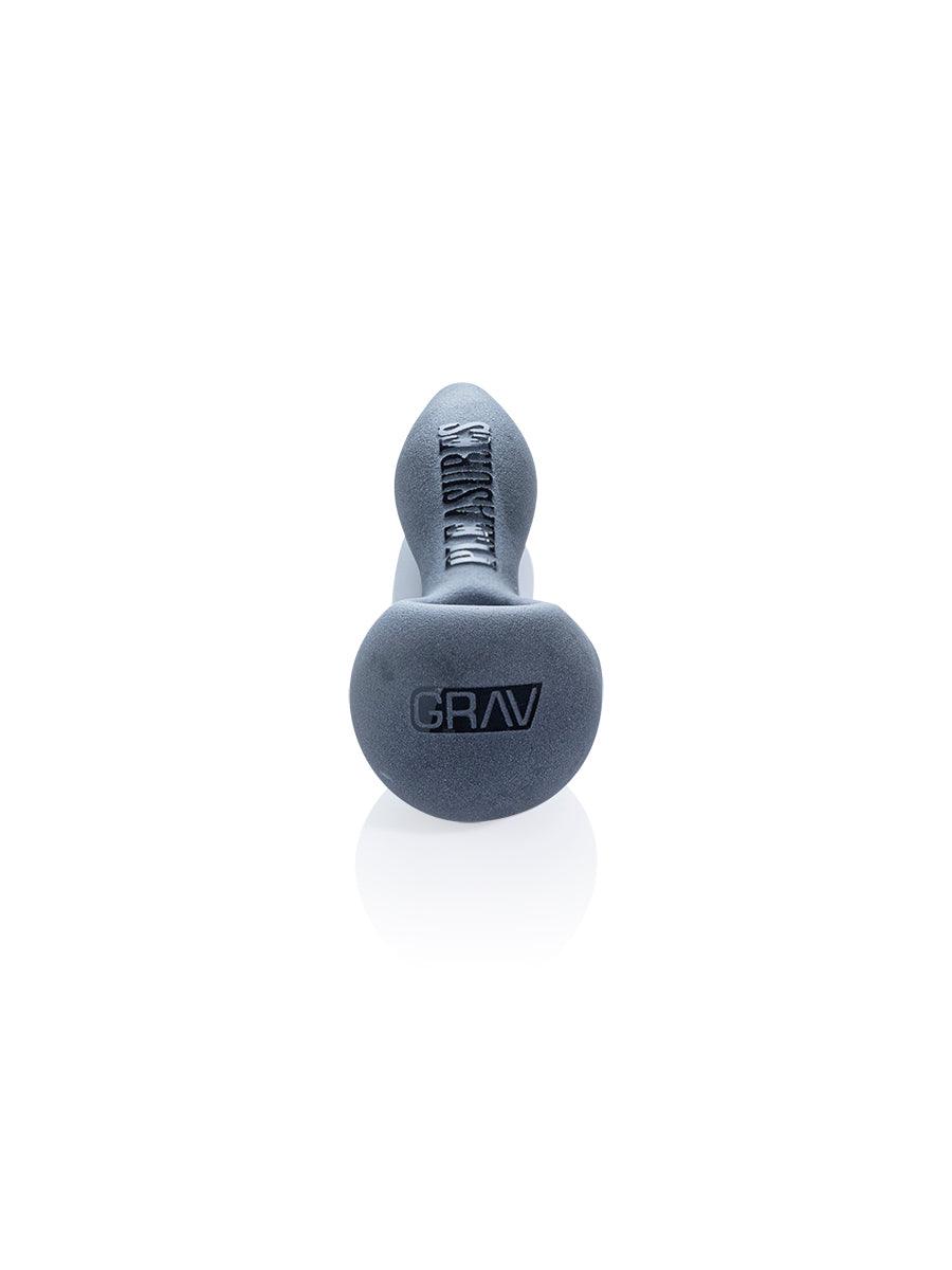 GRAV® Working from Home Sandblasted Spoon | PS-Dry Pipes - Flower | 420 Science