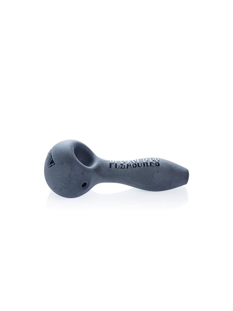 GRAV® Working from Home Sandblasted Spoon | PS-Dry Pipes - Flower | 420 Science