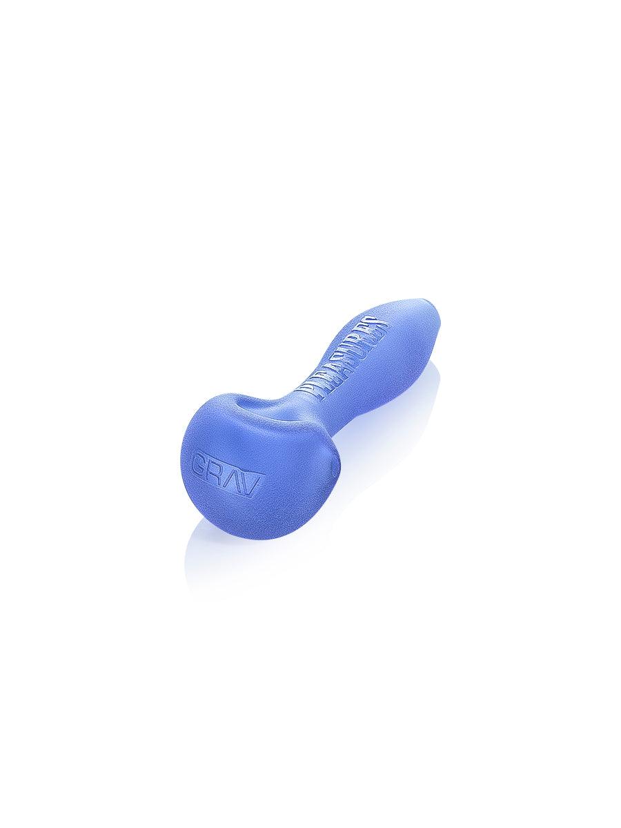 GRAV® Working from Home Sandblasted Spoon | PS-Dry Pipes - Flower | 420 Science