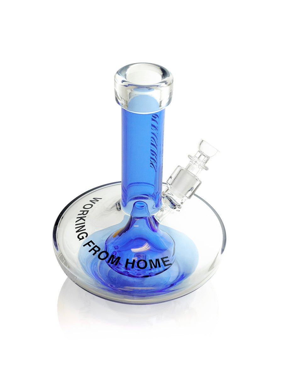 GRAV® Working from Home Small Wide Base Water Pipe | PS-Bongs | 420 Science