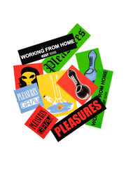 GRAV® Working from Home Sticker Pack | PS-General Merch | 420 Science