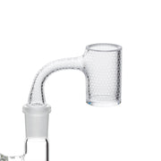Green Bear Honeycomb Etched Quartz Banger | Quartz Bangers | 420 Science