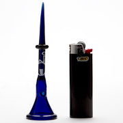 Home Blown Glass Carb Cap Dabber - Blue - 420 Science - The most trusted online smoke shop.