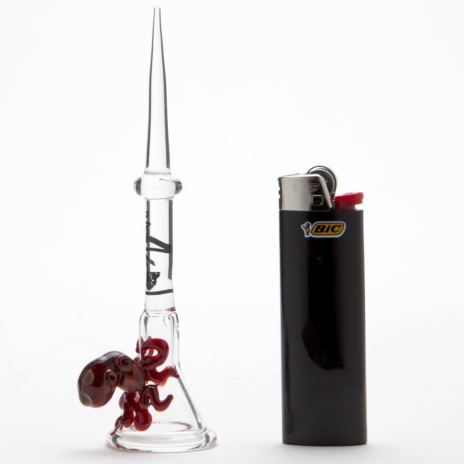 Home Blown Glass Critter Carb Cap Dabber - Octopus - 420 Science - The most trusted online smoke shop.