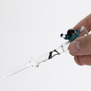 Home Blown Glass Critter Carb Cap Dabber - Turtle - 420 Science - The most trusted online smoke shop.