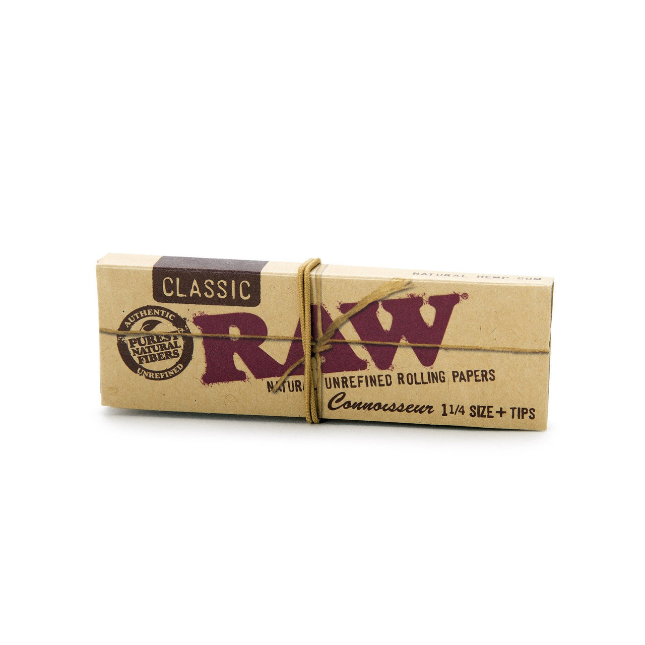 RAW Connoisseur Classic 1 1/4in Rolling Papers w/ Tips - 420 Science - The most trusted online smoke shop.