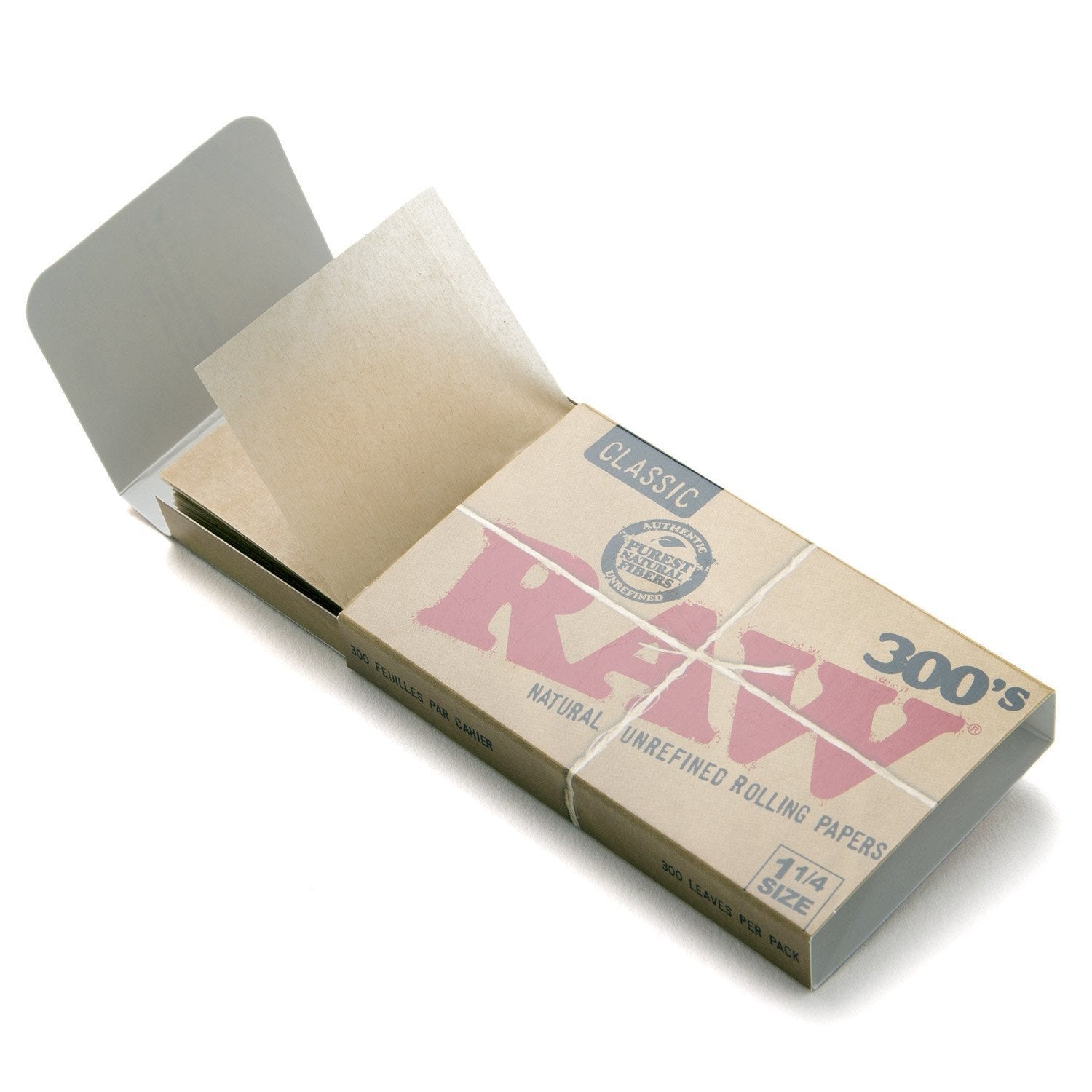 RAW Classic 1 1/4in 300-Pack Rolling Papers - 420 Science - The most trusted online smoke shop.