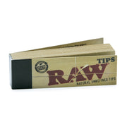RAW Unbleached Roll Up Tips 50-Pack - 420 Science - The most trusted online smoke shop.