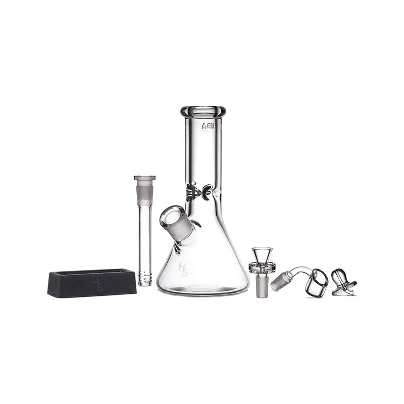 Higher Standards 8in Heavy Duty Beaker Bong/Dab Rig Kit