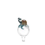Home Blown Glass Bubble Carb Cap - Turtle - 420 Science - The most trusted online smoke shop.