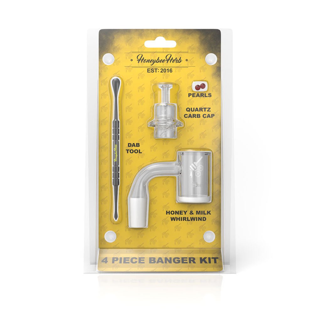 Honeybee Herb 4 Piece Banger Kit | Parts | 420 Science