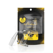 Honeybee Herb Black Line Beehive Quartz Banger | Parts | 420 Science