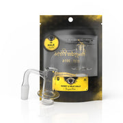 Honeybee Herb Black Line Honey & Milk Halo Quartz Banger | Parts | 420 Science